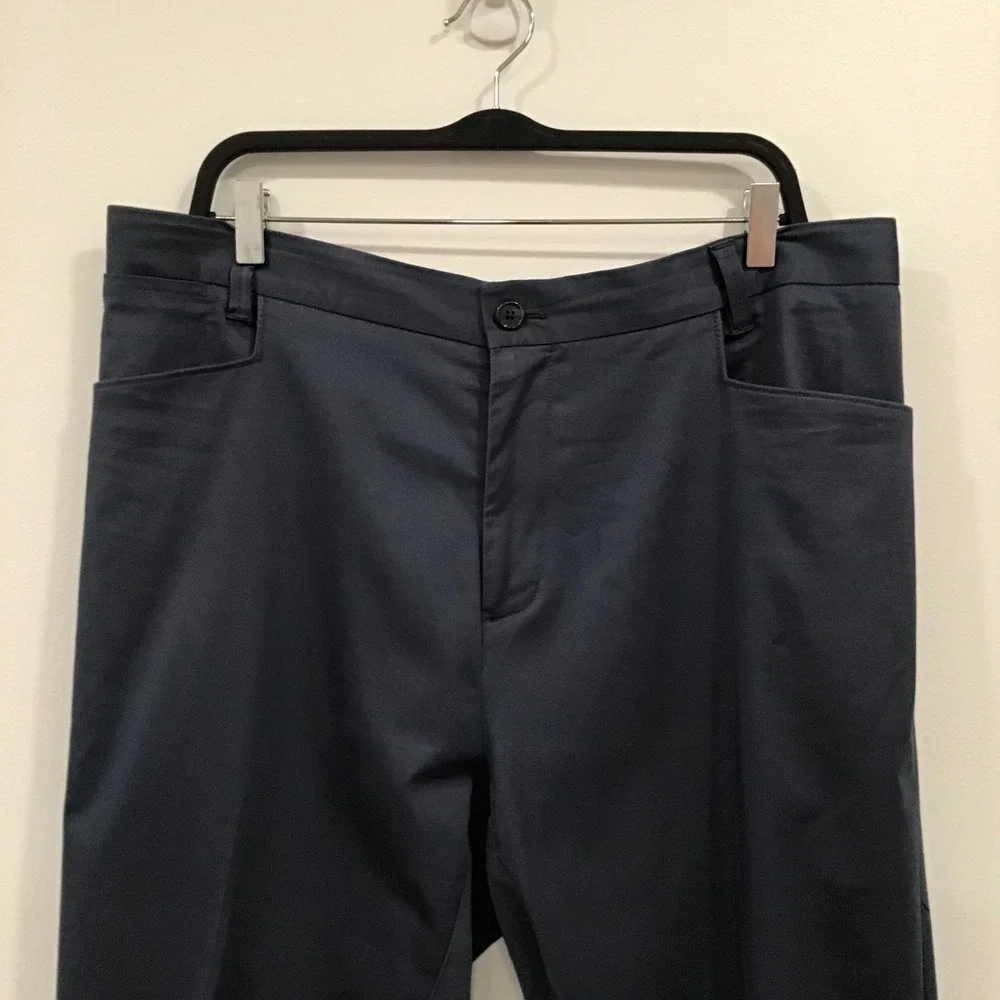 Calvin Klein Dress Pants Men's 36 Navy‎ Blue Slim Fit Business Casual Trousers